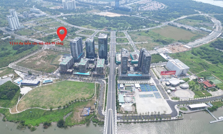 Cận cảnh khu 'đất vàng' được đề xuất xây tháp 99 tầng cao nhất Việt Nam