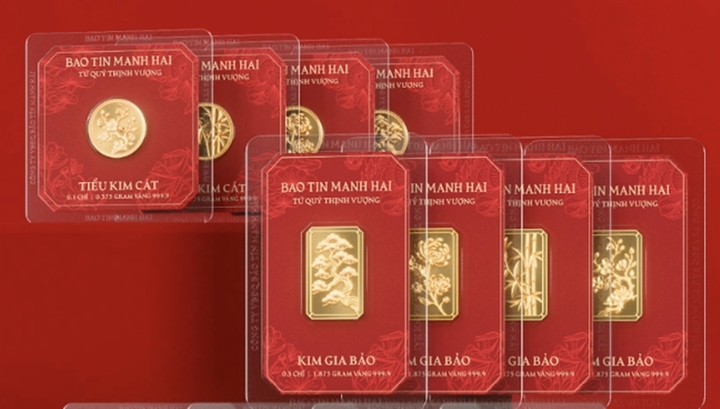 Vừa túi tiền của khách, vàng mini 'nóng' dịp vía thần Tài 2026