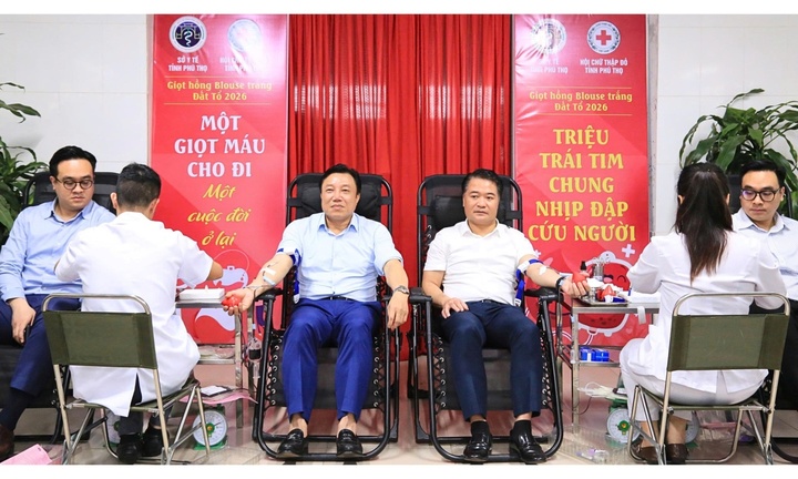  'Giọt hồng Blouse trắng Đất Tổ 2026': Yêu thương, sẻ chia và trách nhiệm