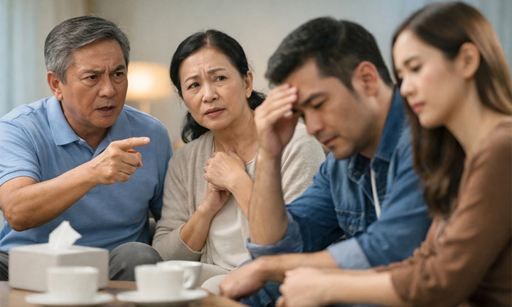 Con tôi lần đầu đưa bạn gái về ra mắt, cô ấy đã 2 lần đò, có 3 con