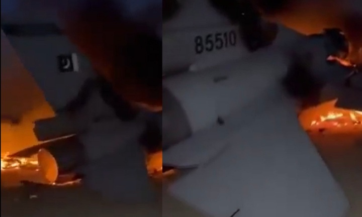 Sự thật hình ảnh Afghanistan bắn hạ máy bay F-16 Pakistan