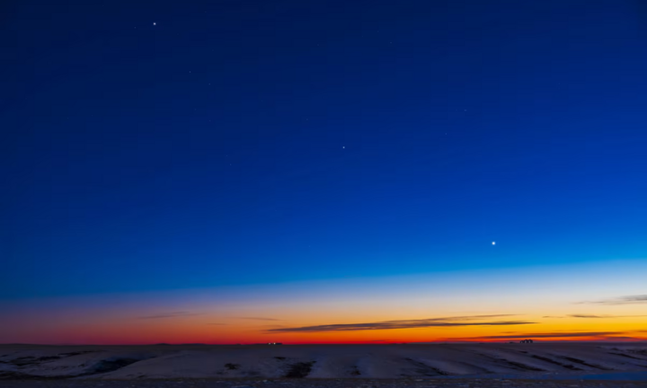 6 hành tinh cùng xuất hiện trong 'cuộc diễu hành' hiếm có