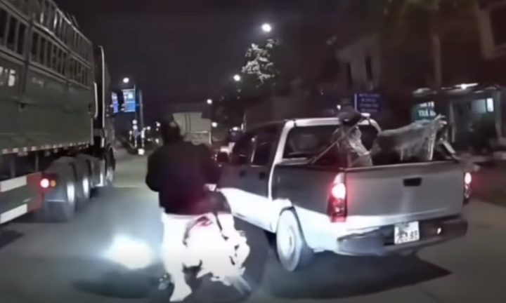 Tài xế tạt đầu làm 3 người suýt chết dưới xe container không khác gì kẻ sát nhân