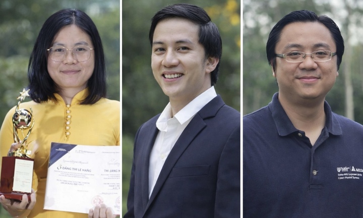 Ba nhà khoa học 9X Việt nổi bật với số lượng công bố và các giải thưởng quốc tế
