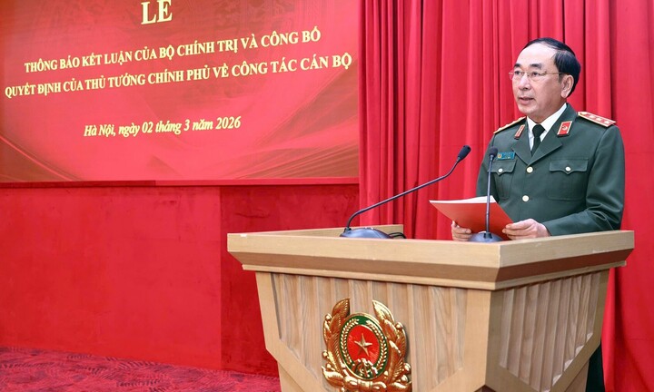 Thứ trưởng Bộ Công an Trần Quốc Tỏ nghỉ công tác từ 1/3