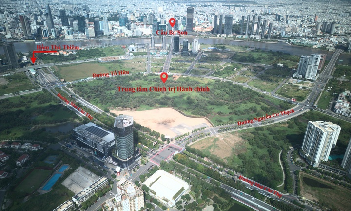 Cận cảnh vị trí sắp xây trung tâm hành chính mới của TP.HCM