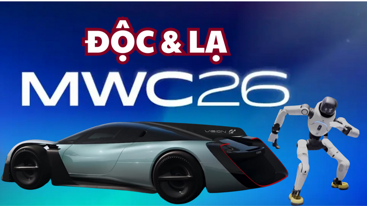  Cận cảnh loạt sản phẩm công nghệ độc lạ tại MWC 2026