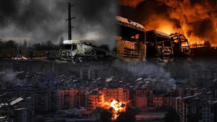 Toàn cảnh thảm hoạ 'dòng sông lửa' ở Tehran sau đòn không kích của Israel