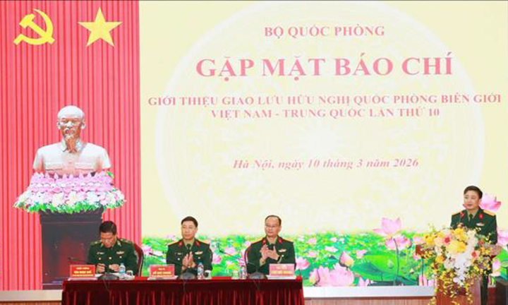 Giao lưu hữu nghị quốc phòng biên giới Việt Nam - Trung Quốc lần thứ 10