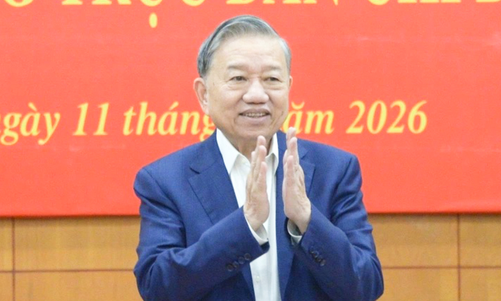 Tổng Bí thư Tô Lâm chủ trì phiên họp Ban Chỉ đạo hoàn thiện thể chế pháp luật