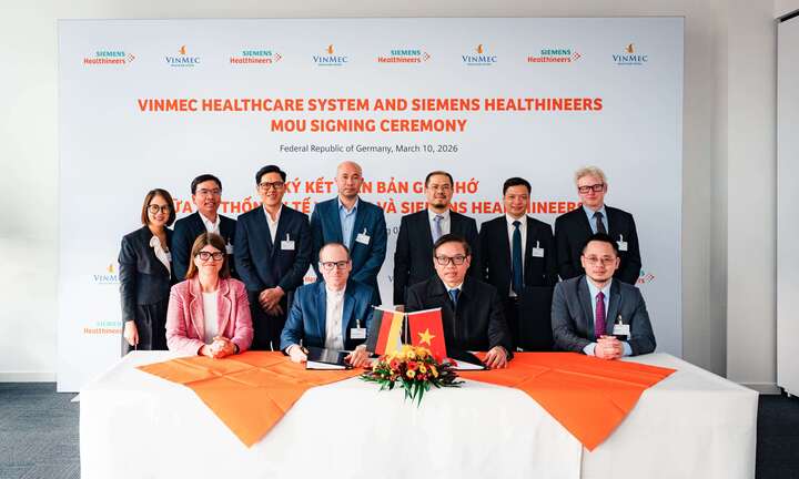 Siemens Healthineers và Vinmec hợp tác thúc đẩy đổi mới công nghệ y tế