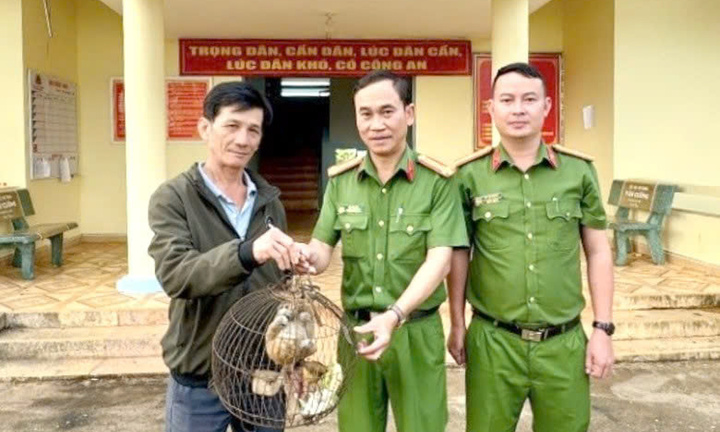 Dọn nhà, người đàn ông ở Lâm Đồng phát hiện con vật có tên trong sách đỏ