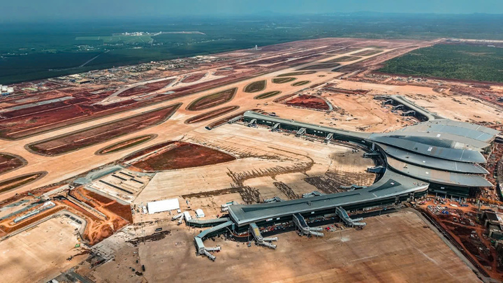 Tiến độ sân bay Long Thành hiện tại ra sao?