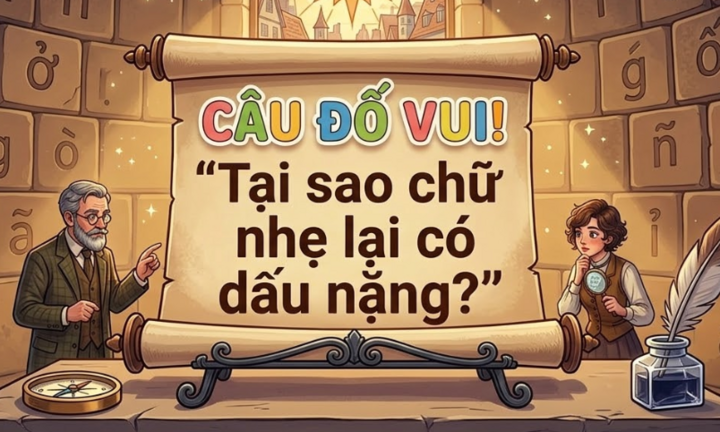 Tại sao chữ nhẹ lại có dấu nặng?