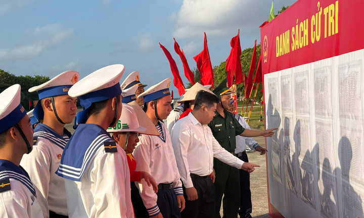 Trường Sa hoàn tất công tác chuẩn bị cho 'Ngày hội non sông'
