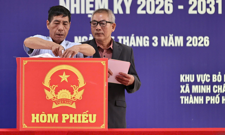 Hơn 96% cử tri cả nước đi bầu cử