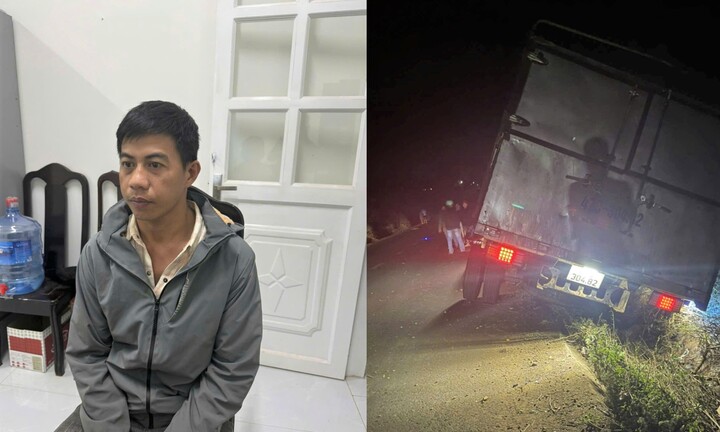 Bắt giữ tài xế 'ngáo đá' lái xe quá tải gây tai nạn chết người