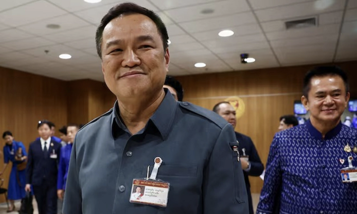 Ông Anutin Charnvirakul tái đắc cử Thủ tướng Thái Lan