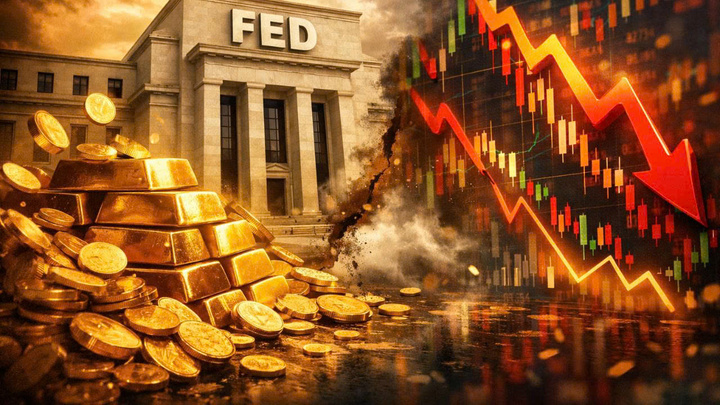 Fed giữ nguyên lãi suất: Chứng khoán Mỹ đỏ lửa, giá vàng lao dốc
