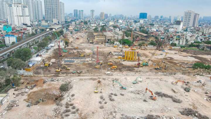 'Thủ phủ công nghiệp' một thời nhường chỗ đại công trường trên đất vàng Thủ đô