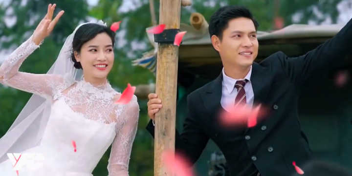 Cặp đôi đang hot nhất phim giờ vàng VTV chụp ảnh cưới, khán giả cười ngất