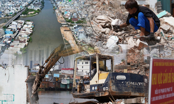 Cận cảnh dự án cải tạo kênh 7.300 tỷ đồng ở TP.HCM