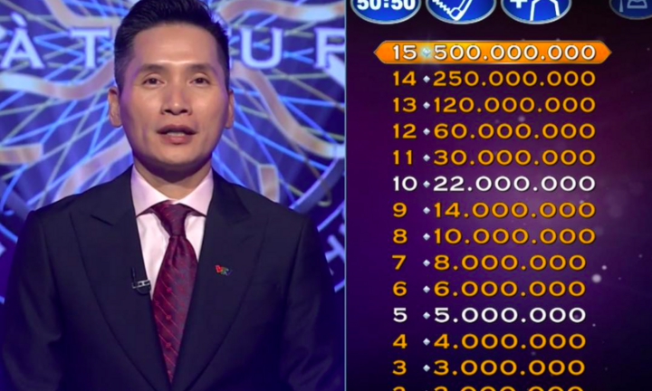 'Ai là triệu phú' nâng thưởng lên 500 triệu đồng, kỷ lục chưa từng có sau 20 năm