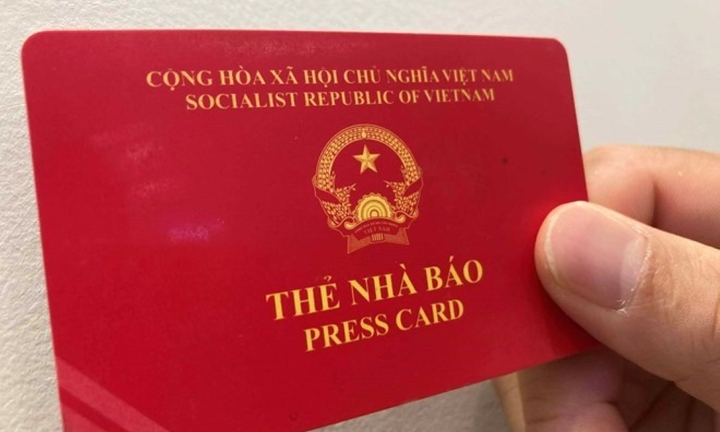 Gia hạn sử dụng Thẻ nhà báo kỳ hạn 2021-2025 đến hết tháng 6/2026