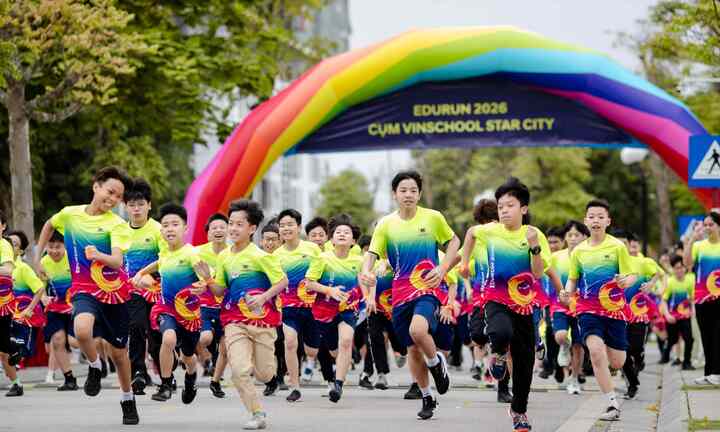 10 mùa giải chạy Vinschool: Mỗi bước chạy là một bài học