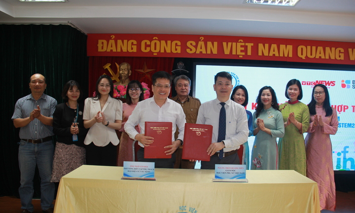 Báo Điện tử VTC News và Học viện Phụ nữ Việt Nam ký kết thỏa thuận hợp tác