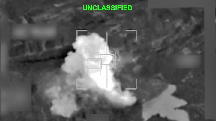 Quân đội Mỹ tung video tấn công các mục tiêu Iran dưới lòng đất