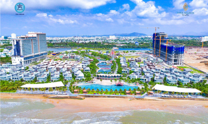 Tiến độ thực tế tại The Maris Vũng Tàu minh chứng tiềm lực của TDG Group