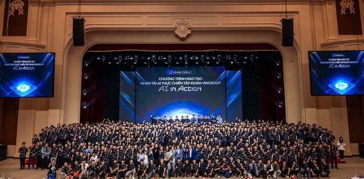 Vingroup khai giảng Chương trình Đào tạo 20.000 Nhân tài AI thực chiến