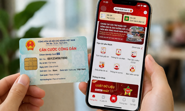 CCCD gắn chip và VNeID - ‘cặp chìa khóa’ mở không gian số trong đời sống