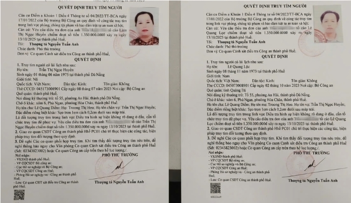 Truy tìm cặp vợ chồng bị tố chiếm đoạt tiền tỷ rồi 'mất tích'