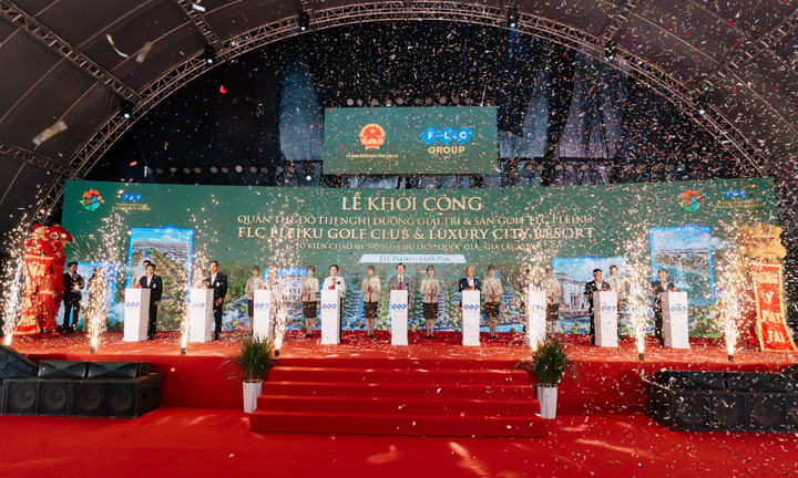 FLC khởi công quần thể đô thị nghỉ dưỡng - sân golf gần 20.000 tỷ đồng ở Gia Lai