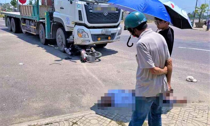 Va chạm với xe cẩu, người đàn ông Gia Lai tử vong tại chỗ