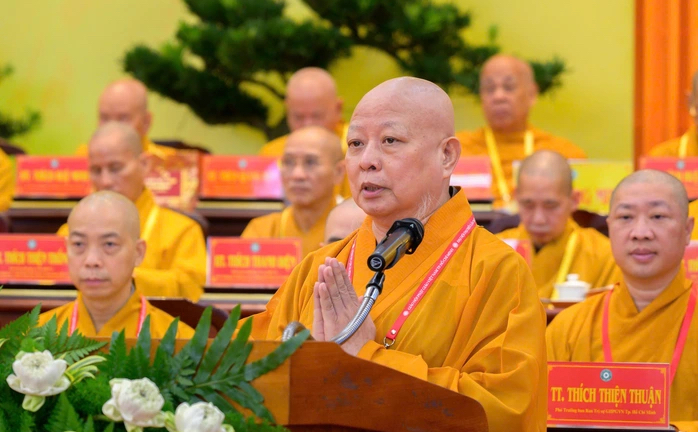 Hòa thượng Thích Lệ Trang tiếp tục làm Trưởng ban Trị sự Giáo hội Phật giáo TP.HCM