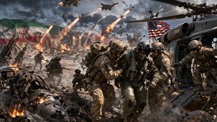 Kịch tính đặc nhiệm Mỹ phá vòng vây 'tử thần' giải cứu phi công F-15E