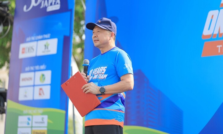 Gần 1.500 người tham gia giải chạy '30 Years: One Run - One Team' của Japfa