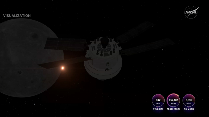 Phi hành đoàn Artemis II choáng ngợp khi chứng kiến nhật thực ngoài không gian