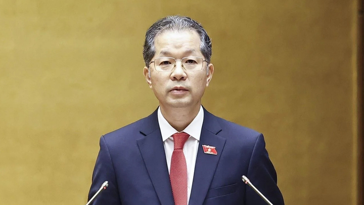 Chánh án Tòa án nhân dân Tối cao Nguyễn Văn Quảng phát biểu nhậm chức