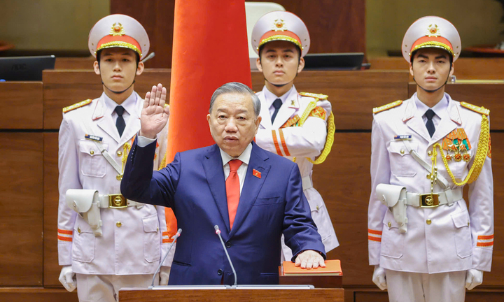 Lễ tuyên thệ nhậm chức của Tổng Bí thư, Chủ tịch nước Tô Lâm