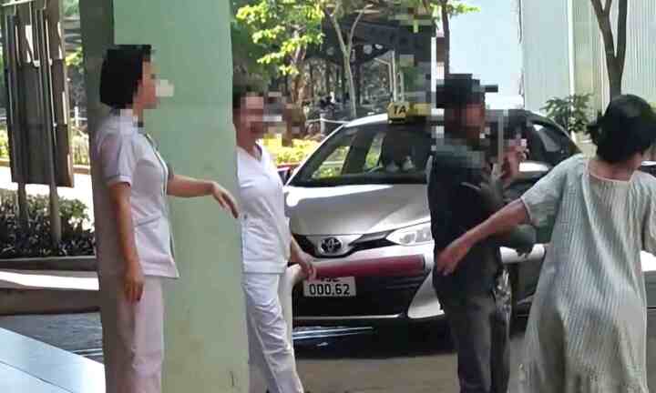 Chồng tát vợ mang bầu giữa bệnh viện gây phẫn nộ