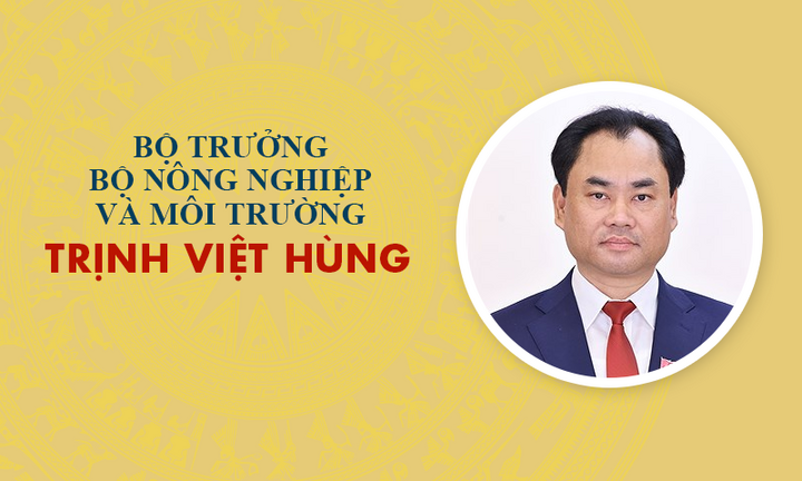 Infographic: Sự nghiệp Bộ trưởng Bộ Nông nghiệp và Môi trường Trịnh Việt Hùng