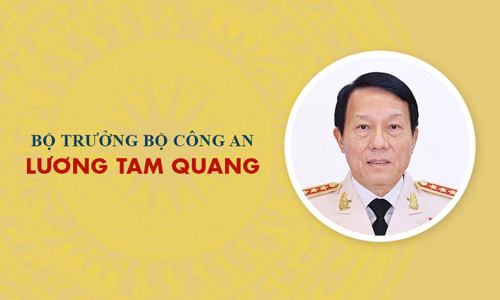 Infographic: Sự nghiệp Bộ trưởng Bộ Công an Lương Tam Quang