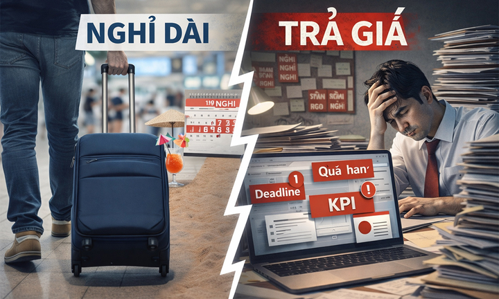 Đừng hoán đổi để nghỉ dài dịp giỗ Tổ, 30/4, sau Tết dồn việc còn chưa xử lý xong