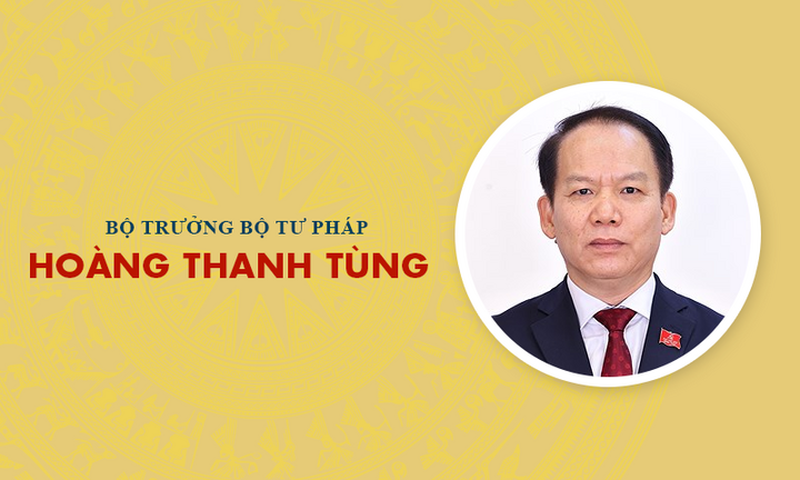 Infographic: Sự nghiệp Bộ trưởng Bộ Tư pháp Hoàng Thanh Tùng