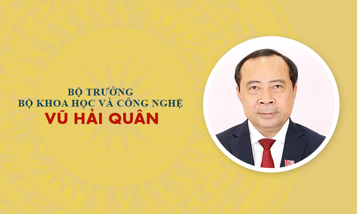 Infographic: Sự nghiệp Bộ trưởng Bộ Khoa học và Công nghệ Vũ Hải Quân