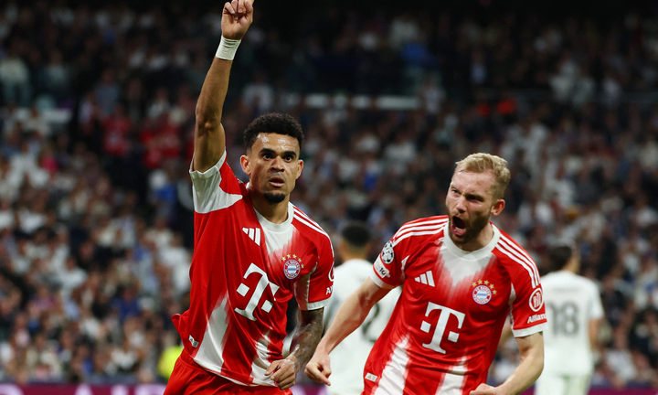 Kết quả Real Madrid 1-2 Bayern Munich: Luis Diaz, Harry Kane mang về lợi thế